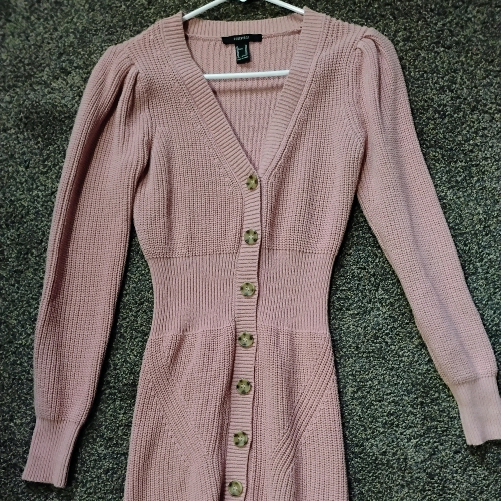 Forever 21 mini sweater dress